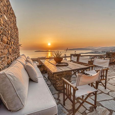 Irida Villa - Sea & Sunset Flats By Explore Andros Batsi  Bagian luar foto