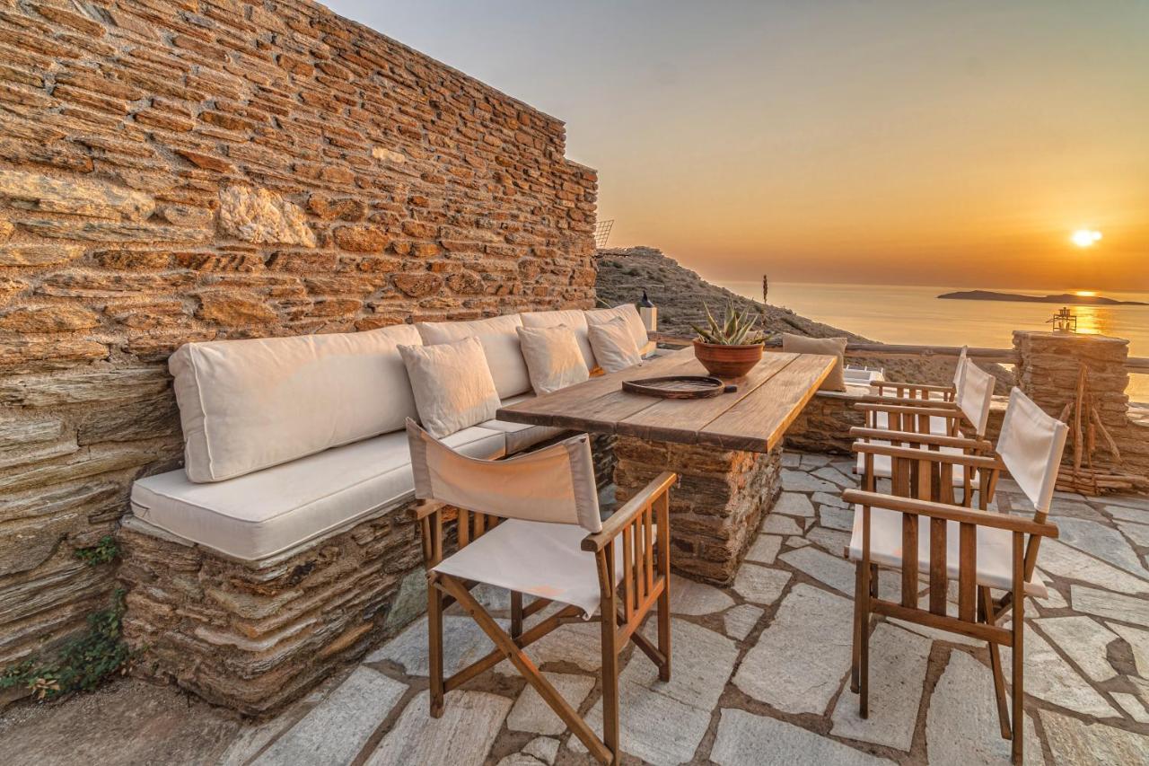 Irida Villa - Sea & Sunset Flats By Explore Andros Batsi  Bagian luar foto