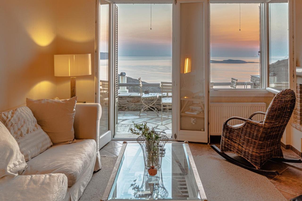 Irida Villa - Sea & Sunset Flats By Explore Andros Batsi  Bagian luar foto